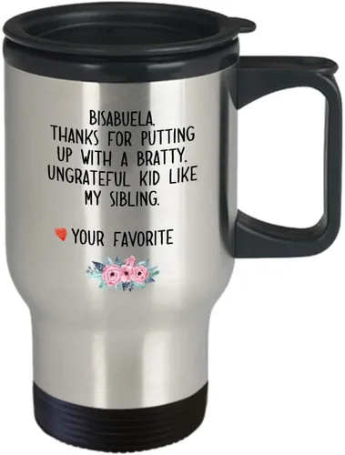 Vista 2 de BISABUELA MUG - SPANISH BIS ABUELA GIFTS - TAZA TERMICA