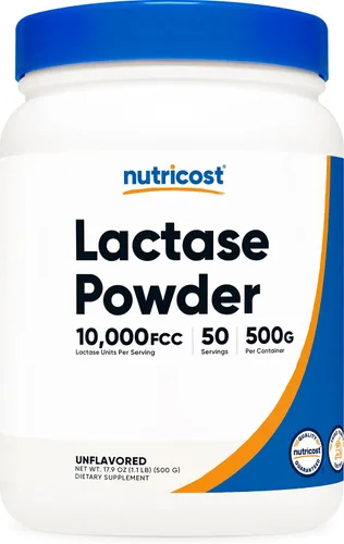 Vista 6 de Nutricost Lactasa en polvo 17.64 oz (2 botellas)