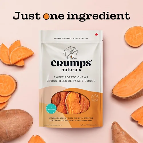 Vista 3 de Crumps Naturals Masticables de batata 612 g/21.6 oz