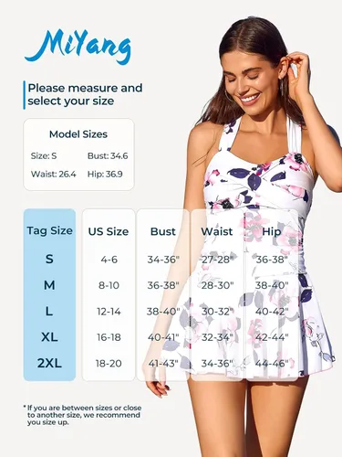Vista 4 de Miyang traje de baño enterizo con relleno para mujer