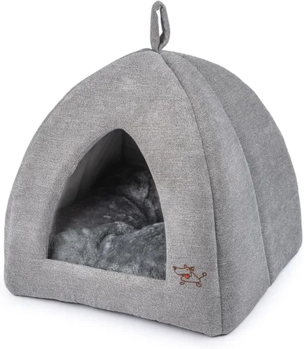 Vista 11 de Best Pet Supplies - Tienda de campaña para mascotas con cama suave para perros y gatos