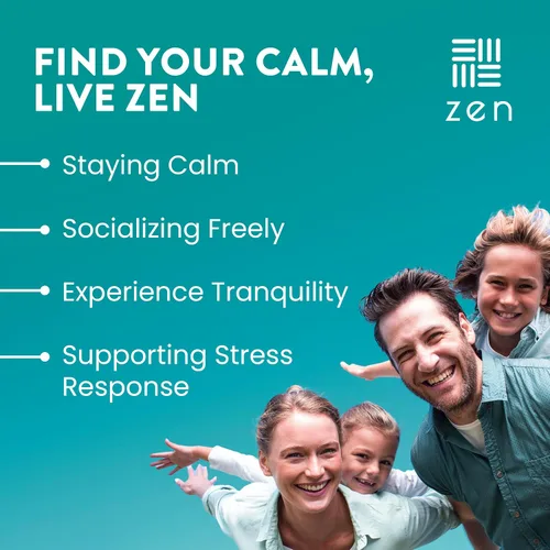 Vista 2 de WellPath Suplemento Zen para aliviar el estrés + apoyo del estado de ánimo, calma, estrés y apoyo energético Raíz de Ashwagandha, Rhodiola Rosea