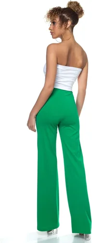 Vista 4 de Cemi Ceri - Pantalones de vestir de cintura alta para mujer