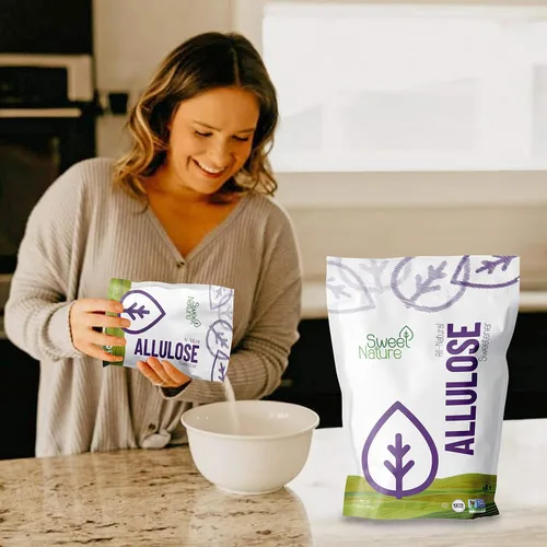 Vista 5 de Sweet Nature Edulcorante de alulosa - Sustituto ideal sin azúcar para diabéticos - Keto, sin gluten, bajo en carbohidratos, bajo en calorías, bajo