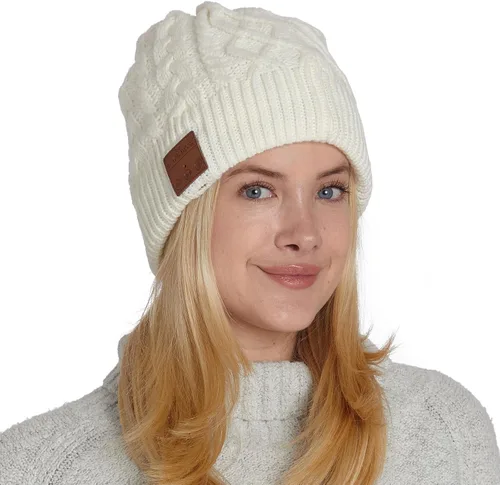 Vista 15 de Gorro Bluetooth unisex con auriculares estéreo inalámbricos compatible con todos los dispositivos Bluetooth
