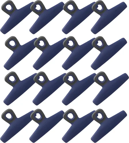 Vista 22 de COOK WITH COLOR Clips para alimentos – Clips anchos y resistentes, clips grandes para bolsas para almacenamiento de alimentos con agarre hermético