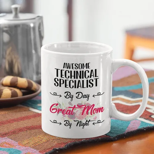 Vista 219 de Mother's Day Gift From Daughter, Son To Mom 11oz, 15oz White Ceramic Mug - Gis Manager