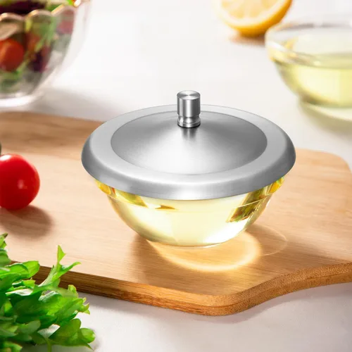 Vista 3 de DOITOOL 5 tapas reutilizables de acero inoxidable para bebidas, tapa universal de 3.7 pulgadas, antipolvo, a prueba de derrames, para bebidas