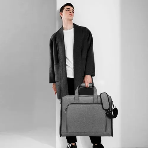 Vista 7 de Bolsa de ropa para viajes, bolsa grande para colgar en la ropa, bolsa de vestir