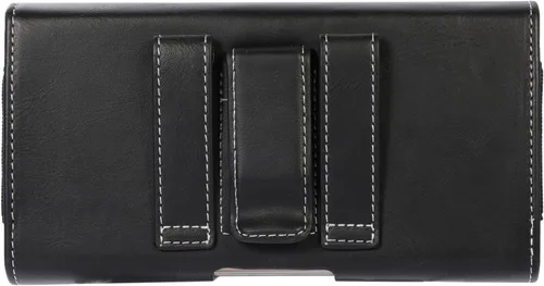Vista 4 de Funda para teléfono dual Funda de cuero con clip de cinturón de doble piso para Samsung Galaxy S21 S20 FE S22+ S10 Plus Note 10 A53 A52 A51 A32 A31