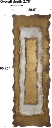 Vista 3 de Uttermost Jaymes - Arte de pared de metal alto de 60 1/4