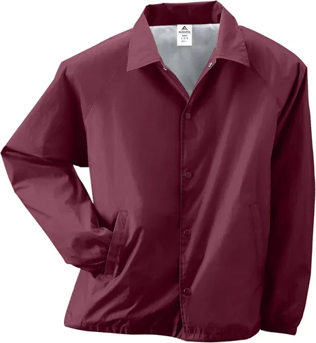 Vista 40 de Augusta Sportswear Chaqueta de entrenador de nailon para hombre/forrada