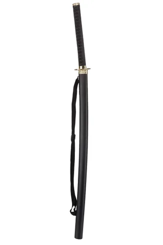 Vista 2 de Katana Ninja Metálica con Vaina - Accesorio de Disfraz Multicolor