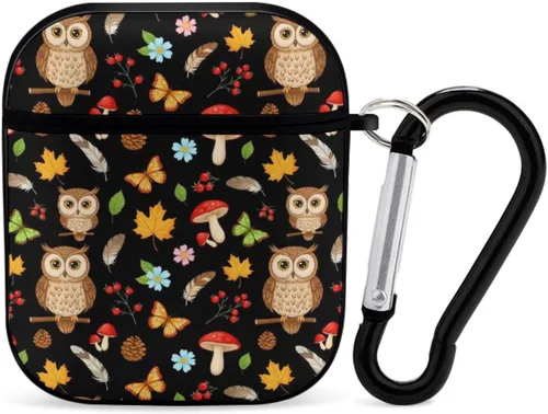 Vista 12 de Funda para Apple AirPod 2 y 1 TPU suave compatible con AirPod 2 y 7 con diseño de bandera estadounidense Pattern1081