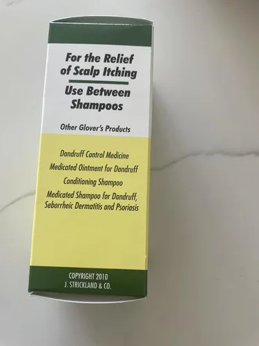 Vista 2 de GLOVER'S Solución medicada para el cuero cabelludo 2.5 oz