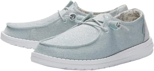 Vista 182 de Hey Dude Wendy - Zapatos de mujer, mocasines sin cordones para mujer, cómodos y ligeros