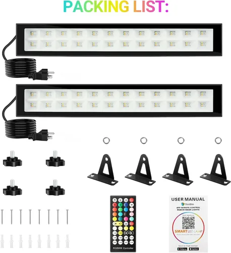 Vista 17 de Barra de luz LED para lavado de escenario, 2