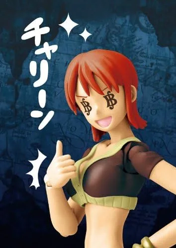 Vista 4 de Bandai Tamashii Nations Nami One Piece S.H.Figuarts Figura de acción