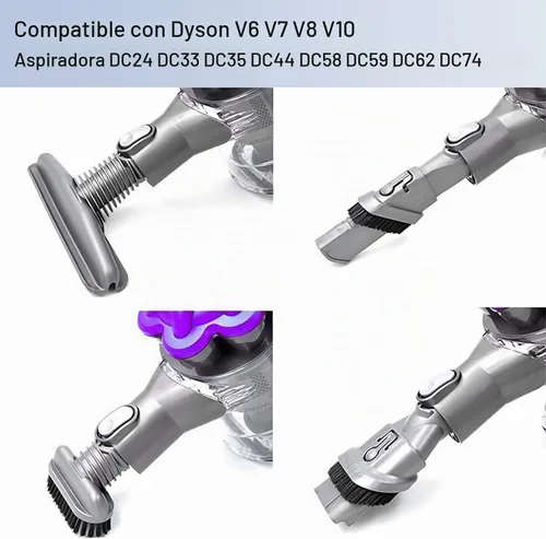 Vista 3 de Kit de herramientas de repuesto para Dyson V6 DC24 DC33 DC35 DC39 DC44 DC58 DC59 DC62 DC74, accesorios de aspiradora inalámbrica Dyson