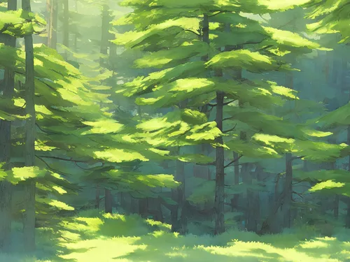 Vista 5 de Papel tapiz de árbol forestal, papel tapiz extraíble de bosque verde, papel tapiz para despegar y pegar, papel tapiz temporal, impresiones de pared.