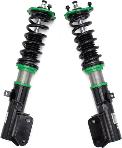 Vista 4 de Rev9 R9-HS2-023_1 Hyper-Street II Kit de bajada de suspensión de coilover, amortiguador monotubo con ajuste de rebote de 32 clics, longitud completa