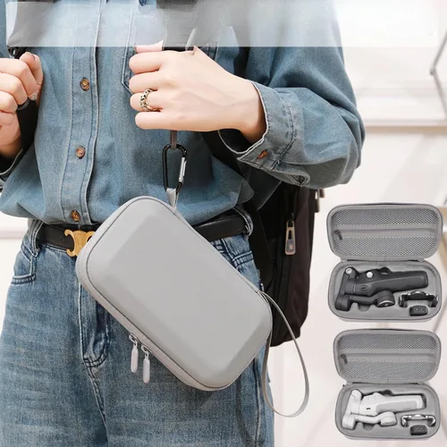 Vista 12 de Bolsa organizadora para DJI OSMO MOBILE 7/7P Organizador Bolsa de embrague Negro