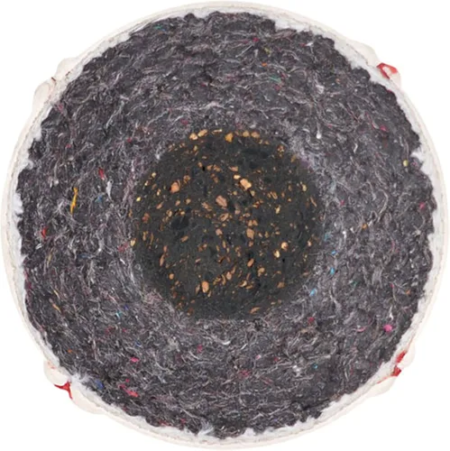 Vista 3 de Champro CBB-200D - Pelotas de béisbol con cubierta de cuero de grano completo con imperfección cosmética en un cubo Champro negro, 30 bolas y una