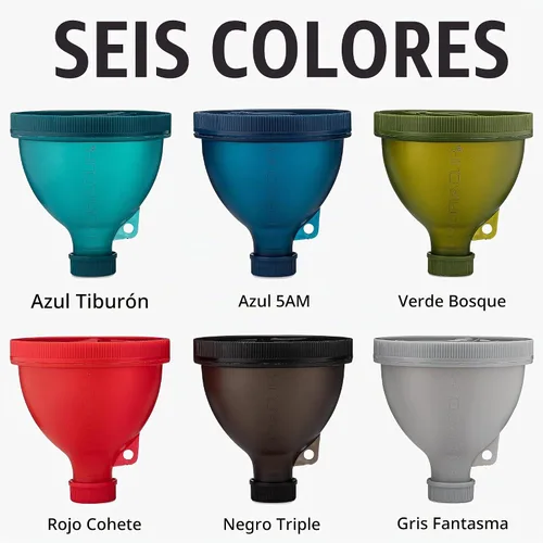 Vista 9 de Hydra Cup - Juego de embudo de proteína en polvo, paquete de 6 unidades, con soporte para llenar botellas