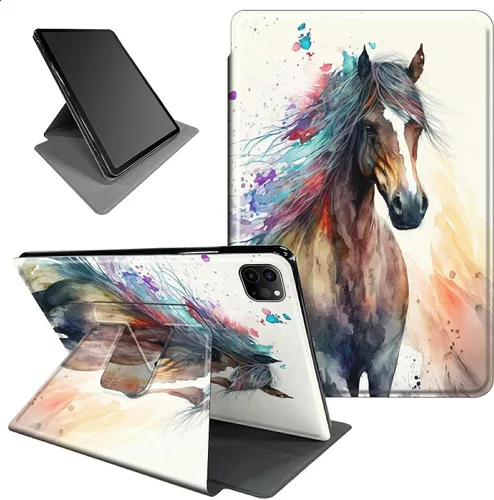 Vista 40 de Funda para iPad mini 6 para iPad mini 6ª generación 8.3 pulgadas 2021 360 grados giratorio soporte ligero protector inteligente cubierta