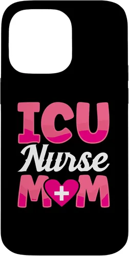 Vista 21 de iPhone 16 Icu Nurse Mom Nursing Ice Hospital Intensive Care Mother Case