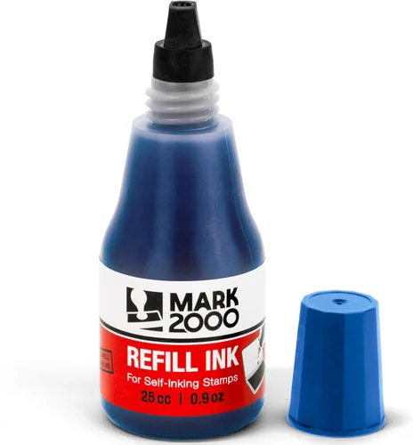 Vista 10 de Mark 2000 Tinta de recarga autoentintada - Negra - 25cc (0.9oz)