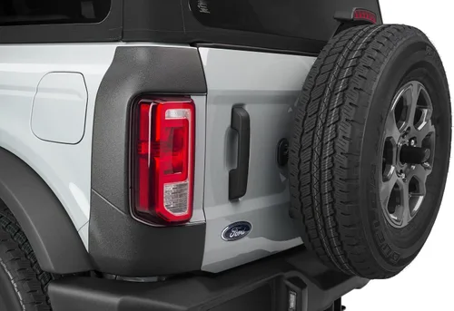 Vista 6 de Bushwacker - Kit de eliminación de guardabarros delantero y trasero Compatible con Ford Bronco 2021-2025, negro 4 piezas 14127
