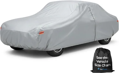 Vista 16 de EzyShade - Funda de 10 capas para auto, sedán y hatchback, impermeable, para todo tipo de clima y exterior, consulta la tabla de tamaños para un