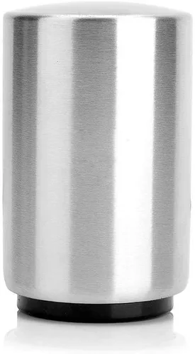 Vista 2 de Abridor automático de botellas de cerveza, abridor automático fácil de estallar con captador de tapa magnética, tapas sin doblar el colector