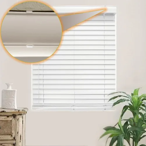 Vista 2 de Clips de cenefa de 3.25 pulgadas, clips de cenefa de plástico transparente para horizontal (6 piezas)
