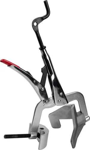 Vista 9 de Strong Hand Tools JointMaster, herramienta de sujeción de ángulo de 90 grados, profundidad de garganta: 3", capacidad máxima: 1-1/4", OAL: 8-1/2
