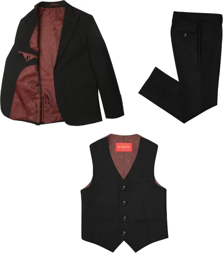 Vista 4 de Marvelous Kids Boys' Formal Slim Fit Suit Set, Ring Bearer Outfit