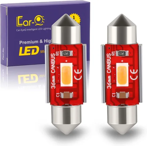 Vista 14 de Focos LED Festoon DE3175 DE3021 de 1.220 in, mapa interior, cúpula, maletero, luces de lectura, blanco de 6000 K, DE3022 3022 3021, 480 lúmenes