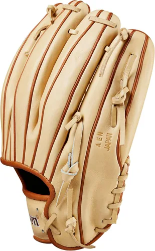 Vista 5 de Wilson Guante de béisbol D33 de 11.75 pulgadas de la serie A2K 2024 Rubia/Saddle Tan