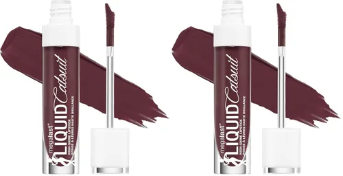 Vista 28 de wet n wild Mega Last Catsuit High-Shine Liquid Lipstick Red Bad Girl's Club