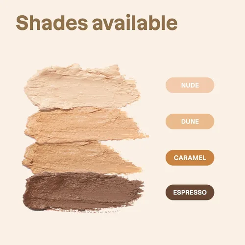 Vista 4 de ATTITUDE Oceanly Light Coverage - Barra de aceite tintado para la cara, verificado por EWG, sin dióxido de titanio, vegano y libre de crueldad, sin