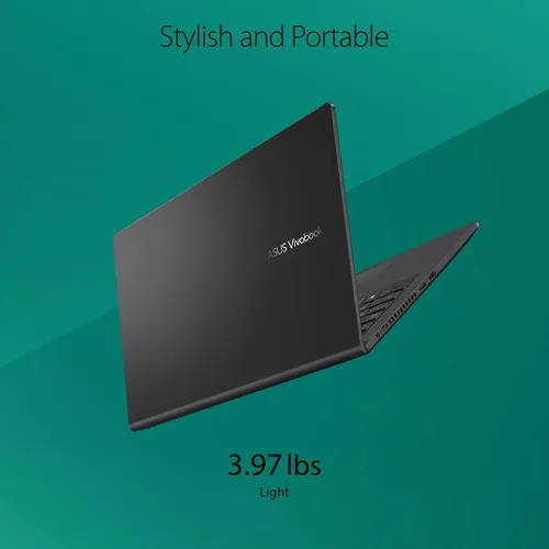 Vista 5 de ASUS VivoBook 15 F1500EA - Laptop delgada, pantalla FHD de 15.6 pulgadas, procesador Intel Core i3-1115G4 de 11ª generación, DDR4 de 4 GB, SSD NVMe
