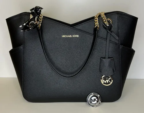Vista 2 de Michael Kors Jet Set - Gancho para bolso de viaje con cadena grande