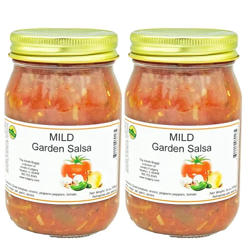 Vista 7 de Arndts Fudgery Amish Made Salsa Tarros de 2-16 onzas (manzana mediana)
