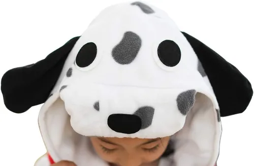 Vista 5 de Pijama unisex de una pieza para niños, disfraz de animal para cosplay de Navidad, Halloween