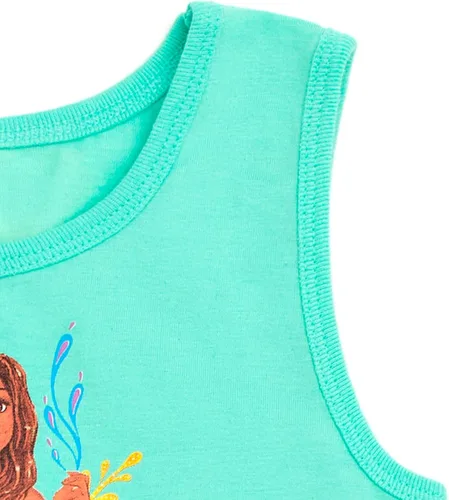 Vista 4 de Disney Lilo & Stitch - Vestido de tul de princesa Ariel para niñas pequeñas y grandes