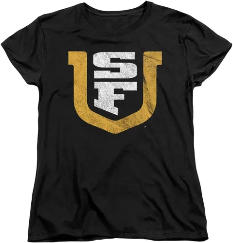 Vista 145 de LOGOVISION Colección oficial de camisetas para mujer con diseño de logotipo primario