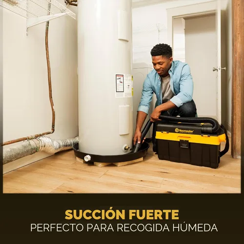 Vista 4 de Vacmaster Professional 4 galones, 24V MAX aspiradora inalámbrica húmeda/seca para taller con batería de 4.0Ah - DVTB244 0201