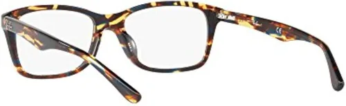 Vista 4 de Lentes Ray-Ban Optical RX 5228 F 5711 Spoted AzulMarrón Amarillo Spoted BlueBrown Yellow 53 mm