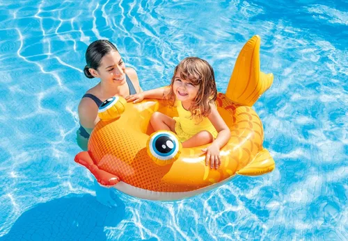 Vista 7 de Intex Pool Cruiser - Aufblasbare Babysitz/Schwimmboot, Modelo Sortiert